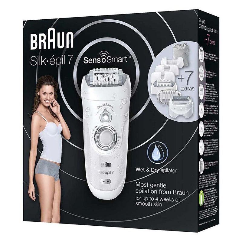 Braun Silk-epil 7 SensoSmart Wet & Dry Epilator 7880
