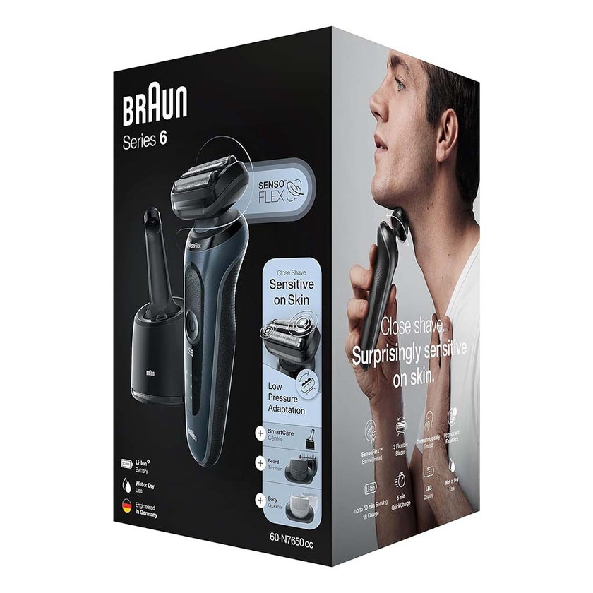 Braun Series 6 Wet & Dry shaver 60-N7650cc