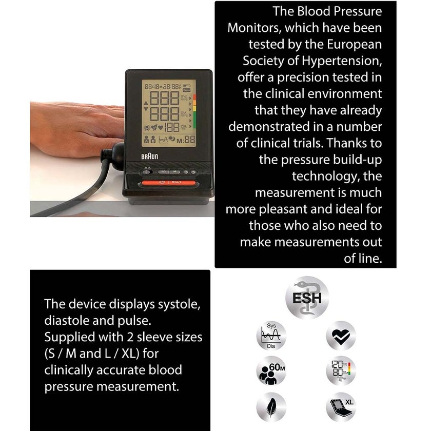 Braun BP-6200  Exactfit 5 Upper Arm BP Monitor