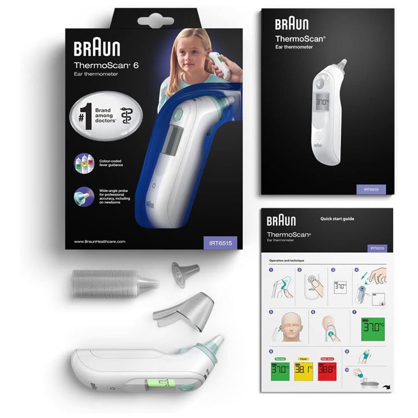 Braun Infrared Ear ThermoScan 6 IRT 6515
