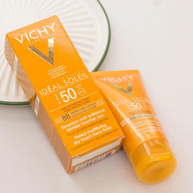 Vichy Ideal Soleil Dry Touch BB 1+1 Promo Pack