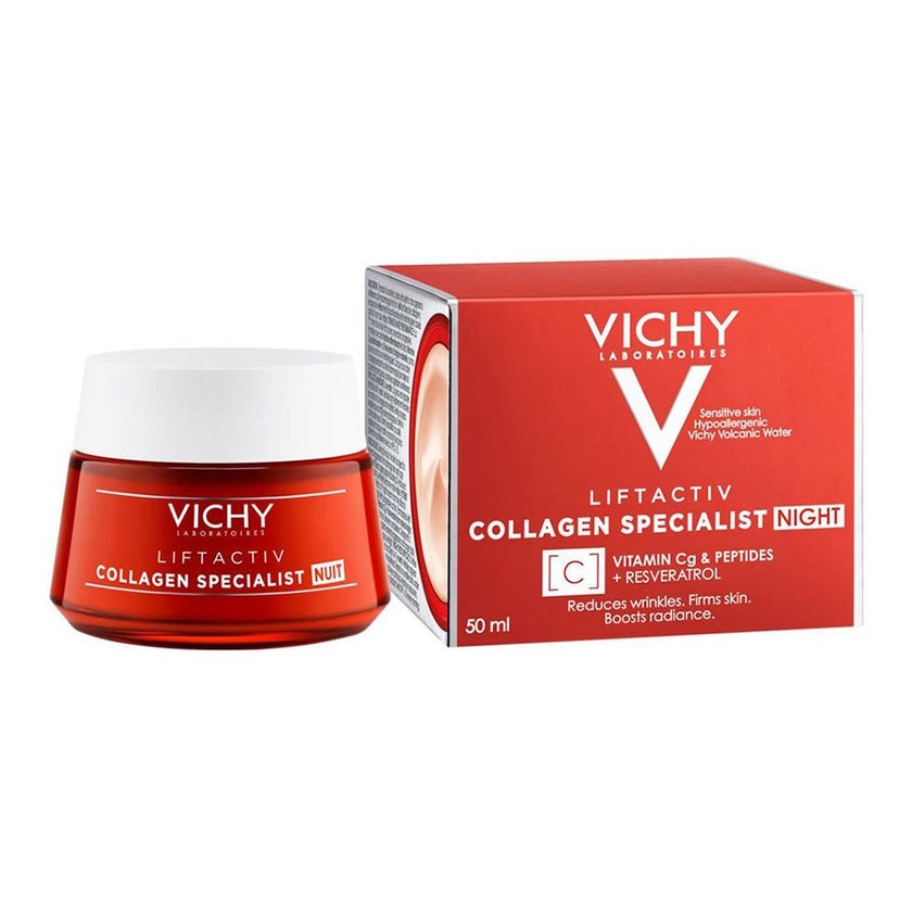 Vichy Liftactiv Collagen Specialist Anti Aging Night Cream 50ml
