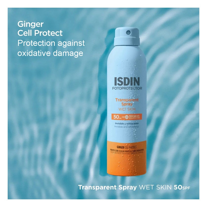 Isdin Fotoprotector Wet Skin Transparent Spray SPF50+ 250ml