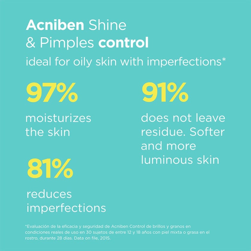 Isdin Teen Skin Acniben Shine And Pimples Control Gel Cream 40ml