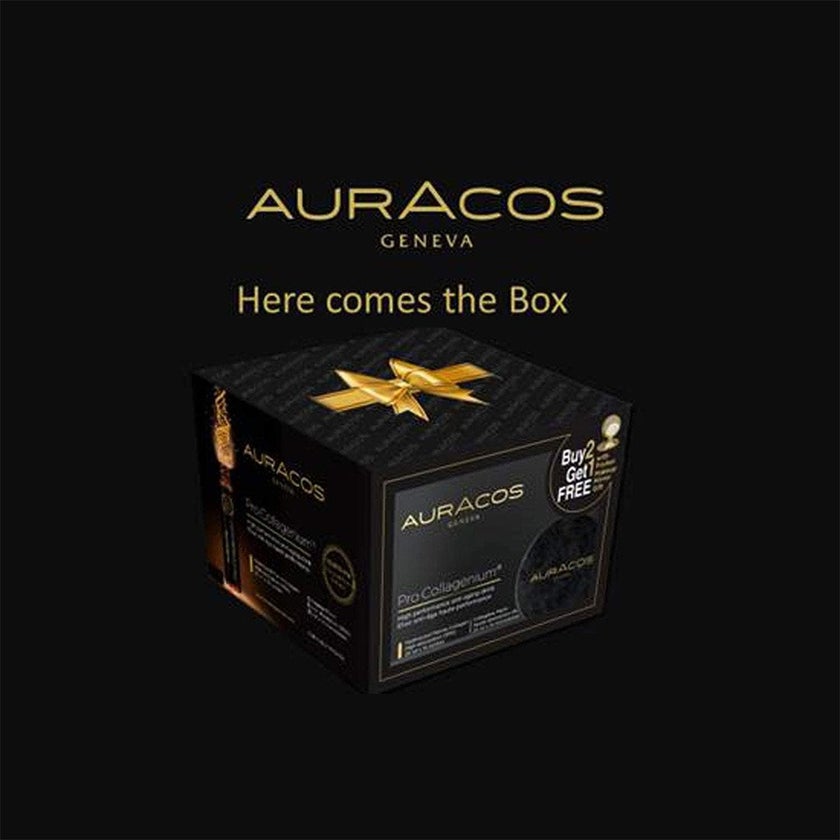 Auracos Geneva Pro Collagenium 25ml Oral Anti-Aging Solution, Pack of 14's - 2+1 PROMO PACK
