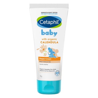 Cetaphil Baby Diaper Cream With Organic Calendula For Baby's Sensitive Skin, Unscented, 70g
