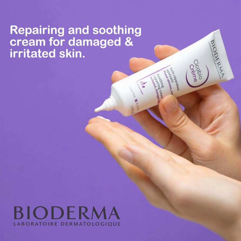 Bioderma Cicabio Soothing Repair Cream For Irritated And Damaged Skin 100ml