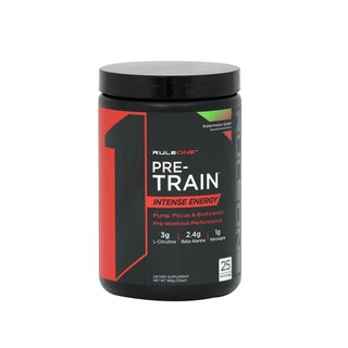 Rule 1 R1 Pre Train 2.0 Powder Watermelon Splash 25 Servings