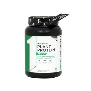 Rule 1 R1 Plant Protein Powder Chocolate Fudge 20 Servings