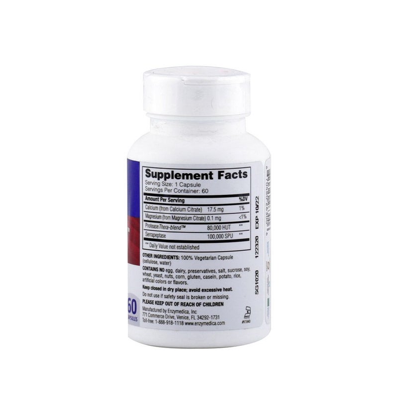 Enzymedica SerraGold Capsules 60's
