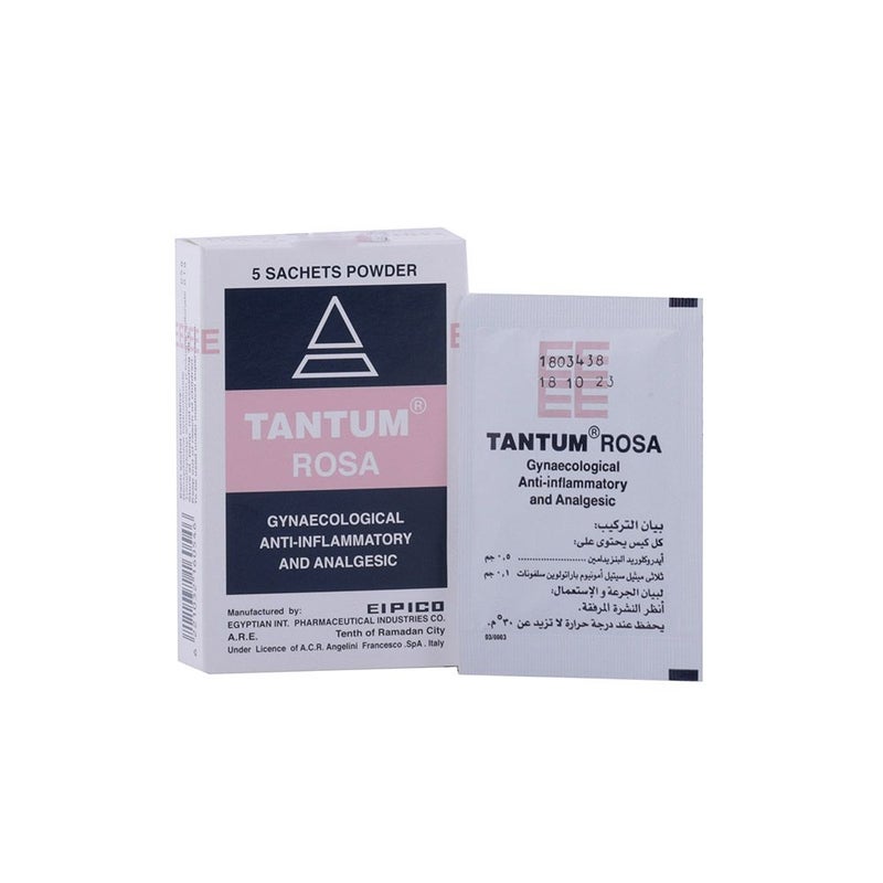 Tantum Rosa Powder Sachet 10g 5's