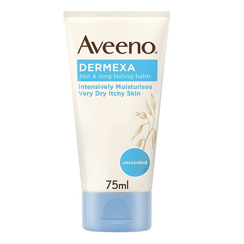 Aveeno Dermexa Fast & Long-lasting Moisturizing Balm For very dry itchy skin 75 mL