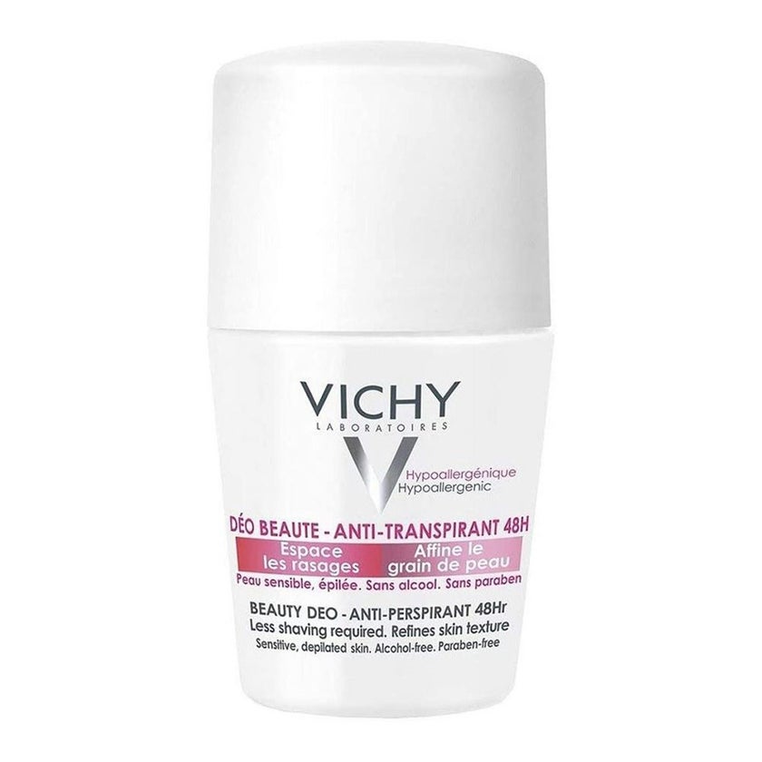 Vichy Anti Perspirant Beauty Deo Roll-On For Women 50ml, Promo Pack