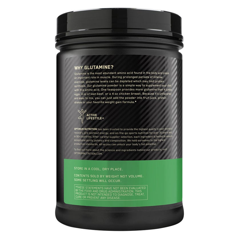 Optimum Nutrition Glutamine Powder Unflavored 1000g