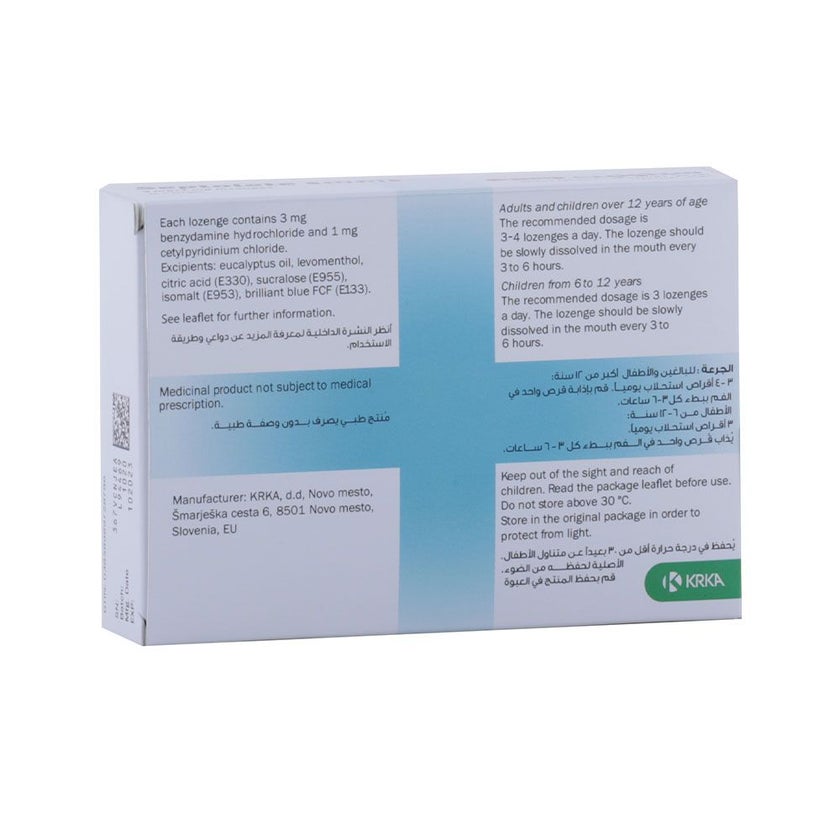 Septolete Total Oral Lozenges, Pack of 16's