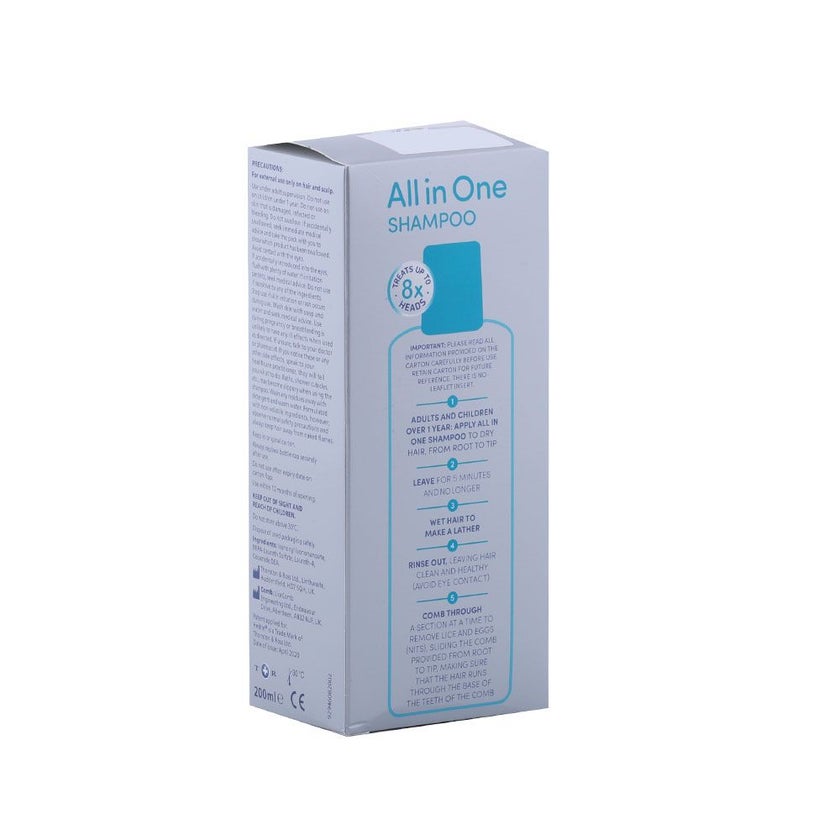 Hedrin All In One Shampoo 200ml