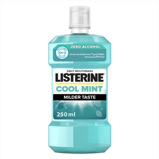 Listerine Zero Alcohol Cool Mint Milder Taste Mouthwash 250ml