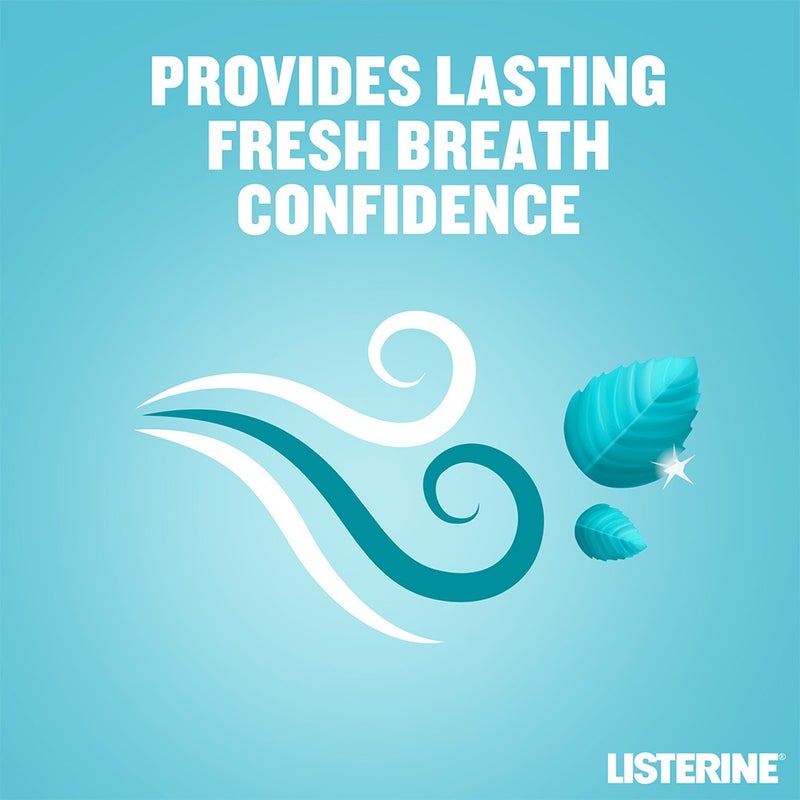 Listerine Zero Alcohol Cool Mint Milder Taste Mouthwash 500ml