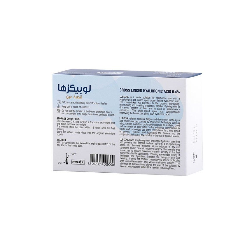 Lubixha 0.4% Eye Drops 0.5ml, Pack of 30's