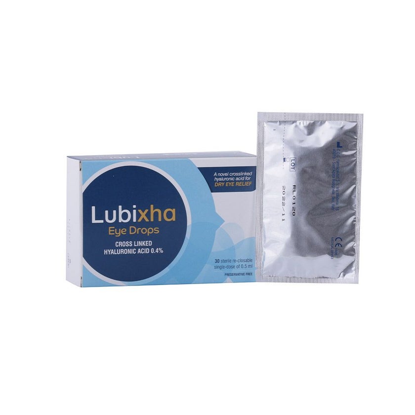 Lubixha 0.4% Eye Drops 0.5ml, Pack of 30's