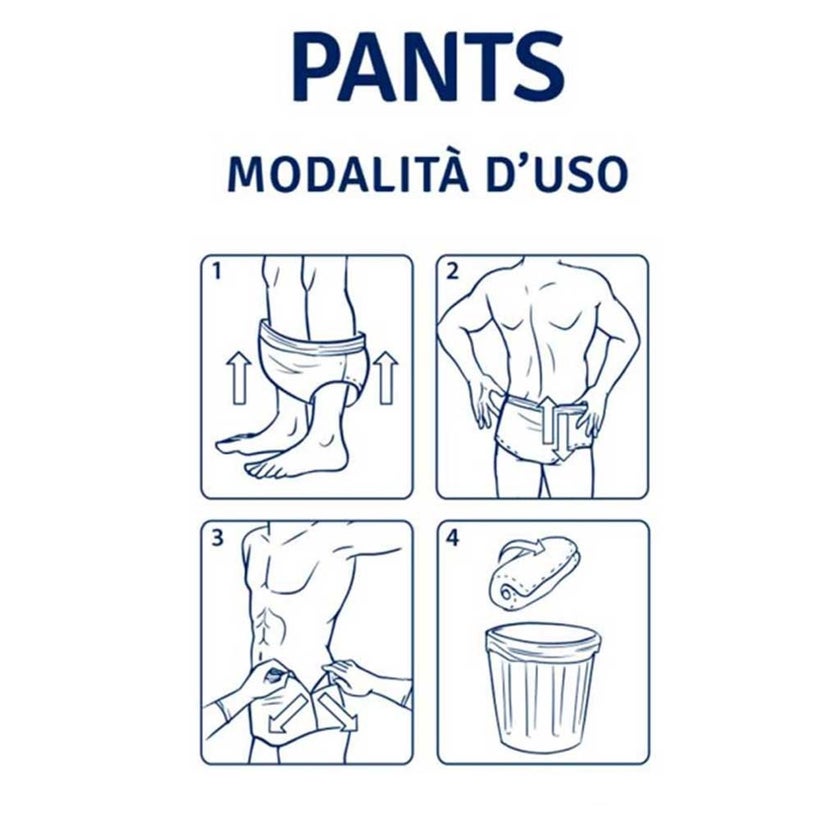 Soffisof Air Dry Adult Diaper Pants XL Size,135-160cm, Pack of 12's