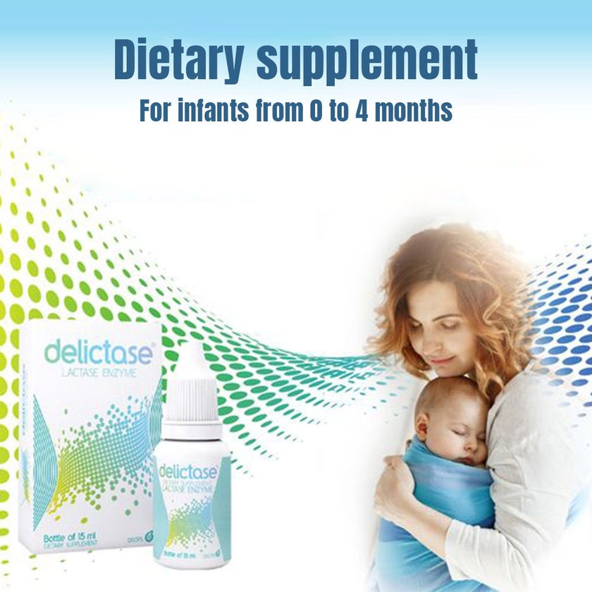 Delictase Lactase Enzyme Oral Drops 15ml