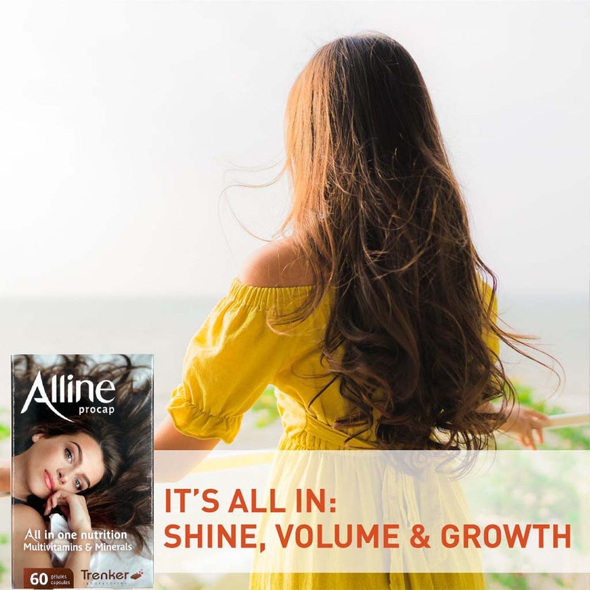 Alline Procap Hair Growth Capsules, Pack of 60's