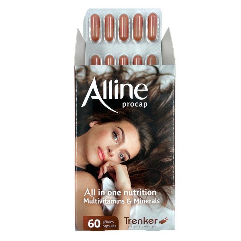 Alline Procap Hair Growth Capsules, Pack of 60's
