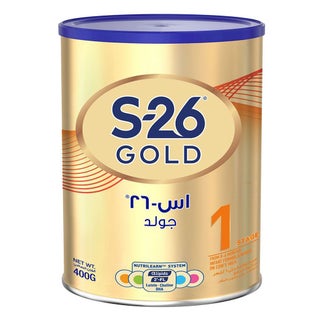 S-26 Gold Stage 1 Baby Milk Formula For 0 To 6 Months 400g