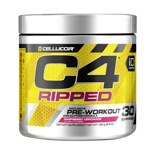 Cellucor C4 Ripped Pre-Workout And Cutting Formula Raspberry Lemonade 30 Servings