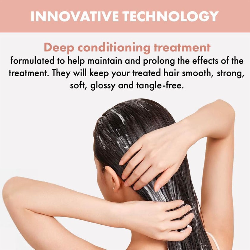 Alfaparf Keratin Therapy Lisse Design Hair Smoothing Rehydrating Hair Mask 200ml