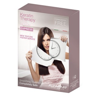 Alfaparf Keratin Therapy Lisse Design Express Hair Smoothing Kit For Smooth & Defined Hair