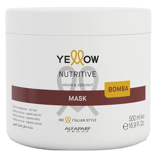 Alfaparf Yellow Nutritive Argan & Coconut Hair Nourishing Mask For Dry Hair 500ml