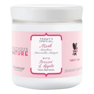 Alfaparf Precious Nature Thirsty Hair Mask With Berries & Apple For Manageable, Soft Hair 200ml
