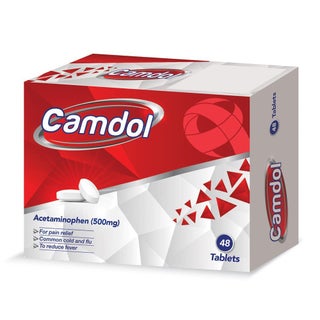 Camdol Paracetamol 500mg Tablets, Pack of 48's