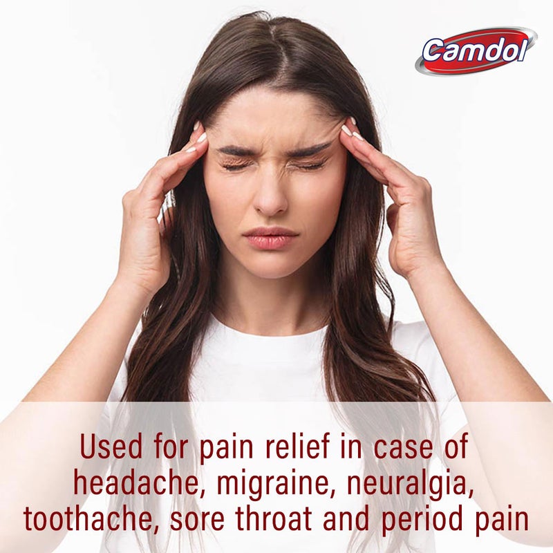 Camdol Paracetamol 500mg Tablets, Pack of 48's