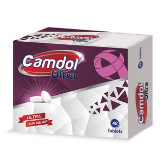 Camdol Ultra Paracetamol 500mg and Caffiene 65mg Pain Relief Tablets, Pack of 48's