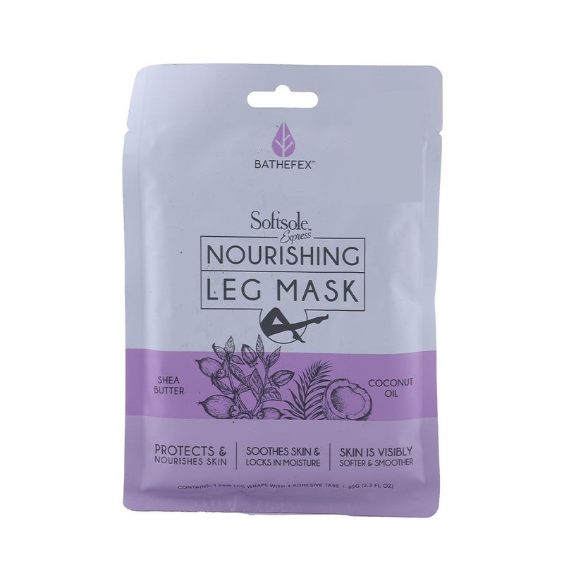 Bathefex Softsole Express Nourishing Leg Mask 1's