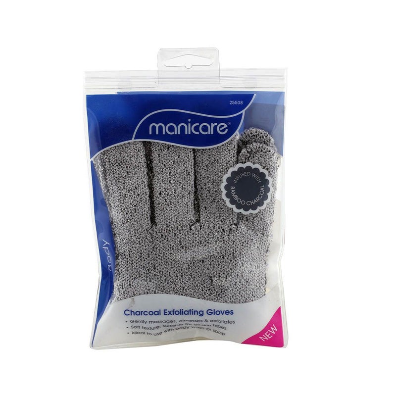 Manicare Charcoal Exfoliating Gloves Pair 1's 25508