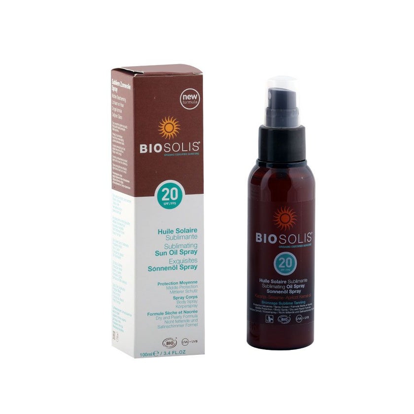 Biosolis Sublimating Sun Oil Spray SPF20 100ml