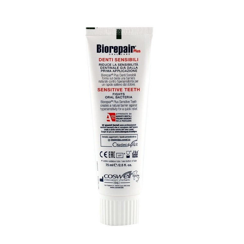 Biorepair Sensitive Teeth Plus Repair Toothpaste 75 mL