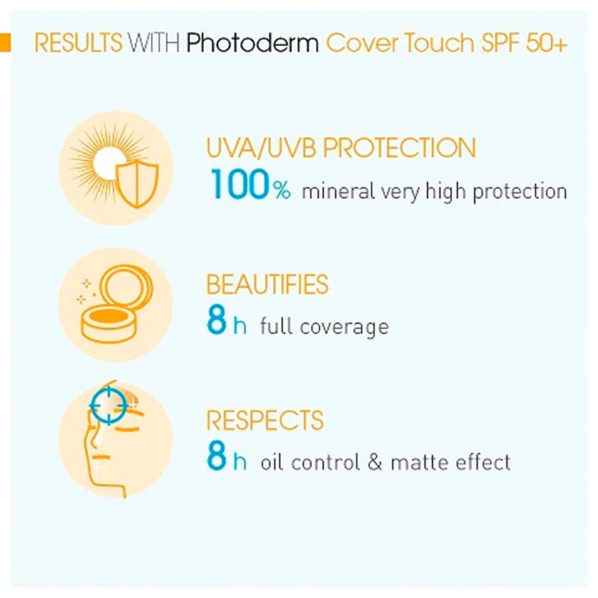 Bioderma Photoderm Cover Touch SPF50+ Golden 40ml