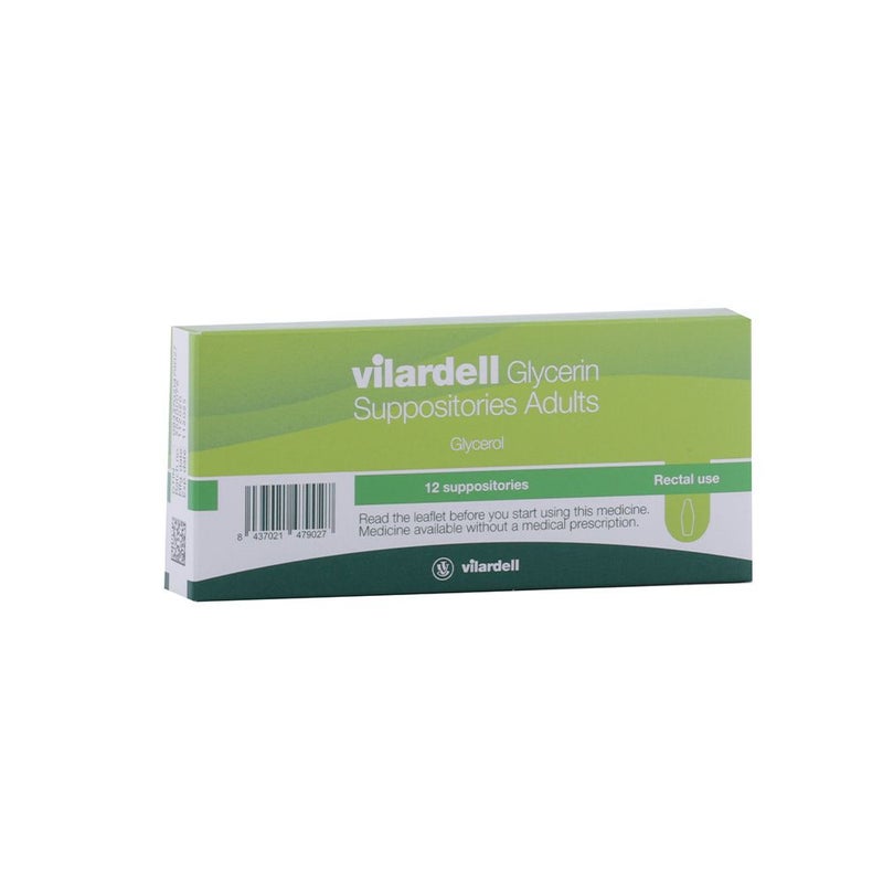 Vilardell Glycerin 3g Adult Suppositories 12's