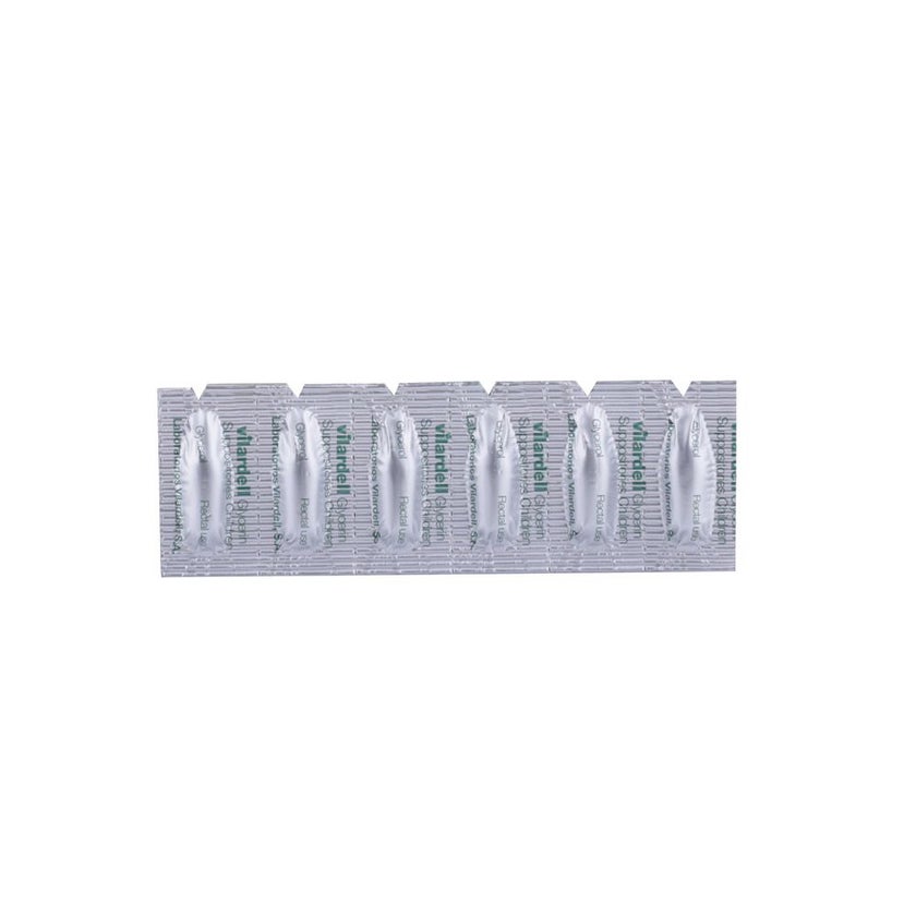 Vilardell Glycerin 1.5g Children Suppositories, Pack of 12's