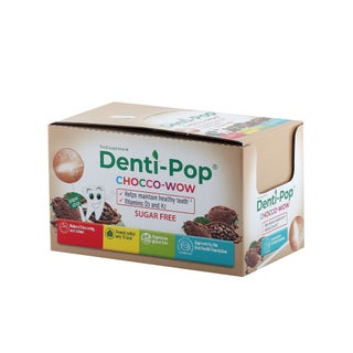 Denti-Pop Xylitol Sugar Free Lollipop Choco-Wow 40's