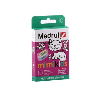 Medrull Kids Tattoo Plaster Assorted 10's