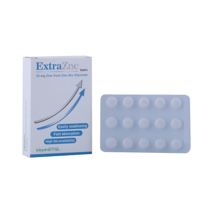 Extraznc 15mg Tablets, Pack of 30's