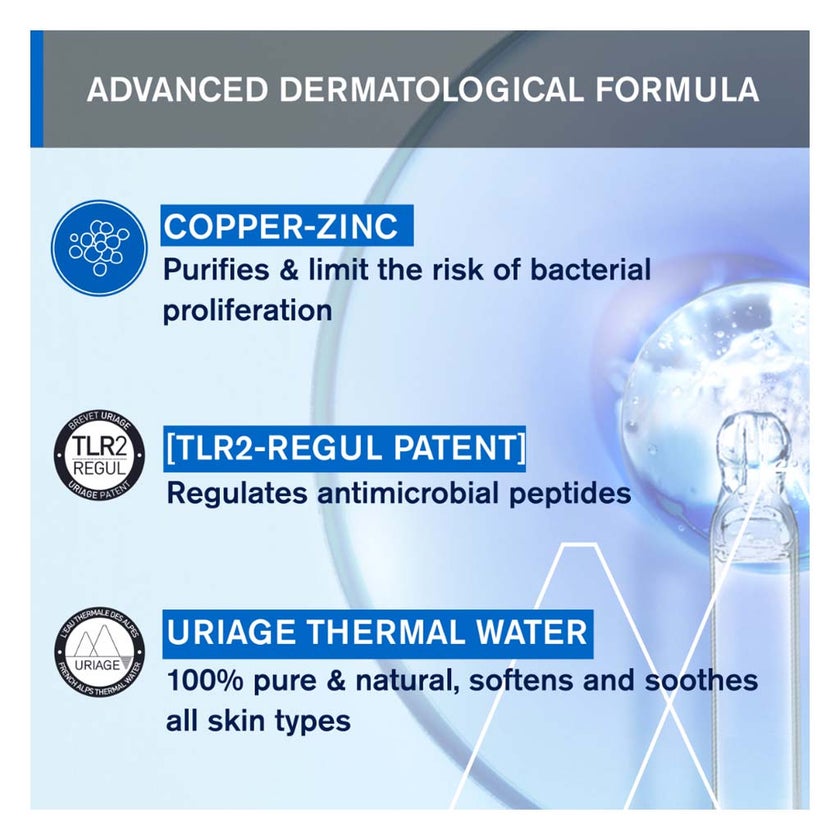 Uriage Bariederm-CICA Cleansing Gel With Copper & Zinc 200ml