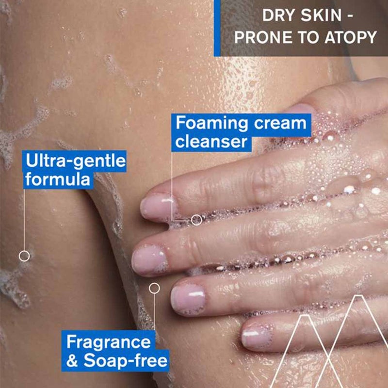 Uriage Xemose Soap-Free Gentle Cleansing Syndet For Very Dry & Atopic Skin 500ml
