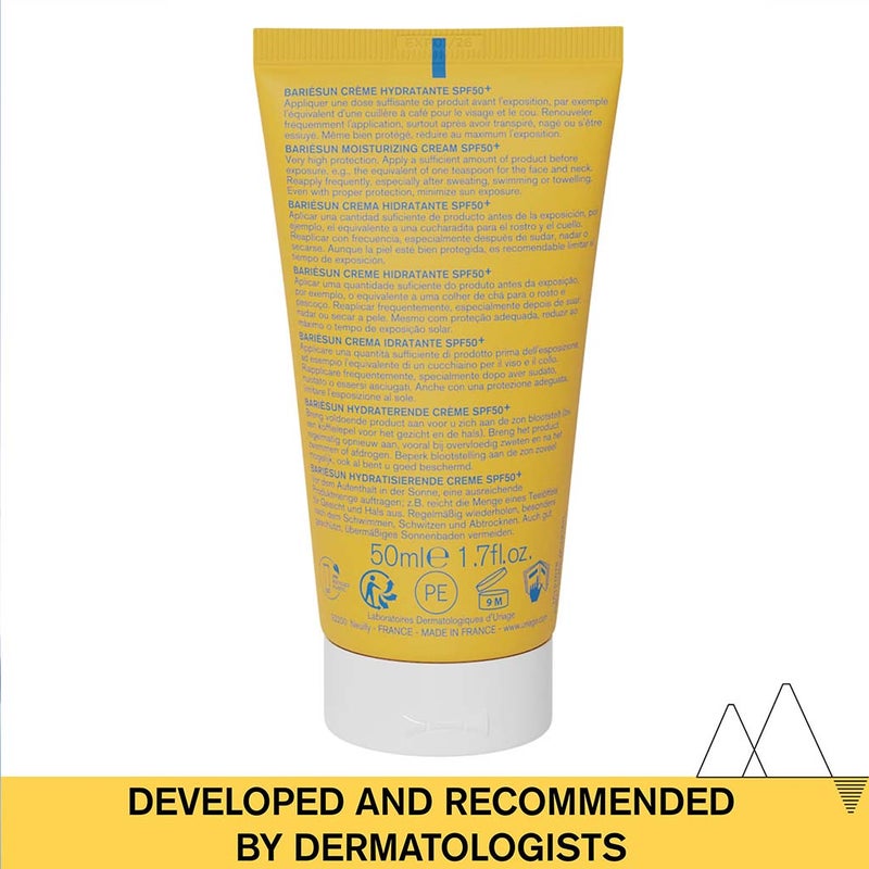 Uriage Bariesun SPF50+ Very High Protection Moisturizing Cream For All Skin Types 50ml